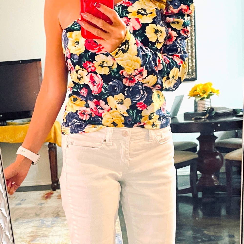 One shoulder dressy blouse